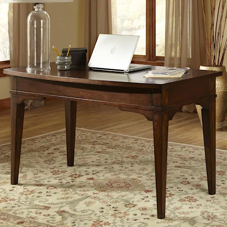 Writing Desk with Drop Down Center Drawer